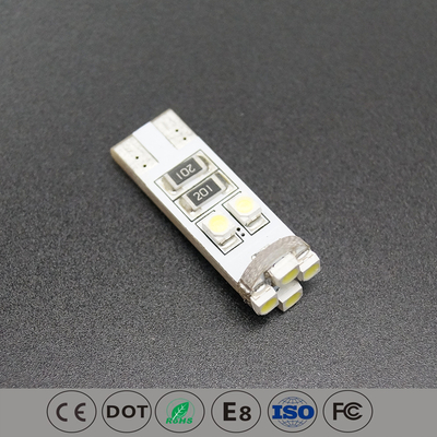 T10 gelbe LED -Keilindikator -Glühbirne für Autolicht