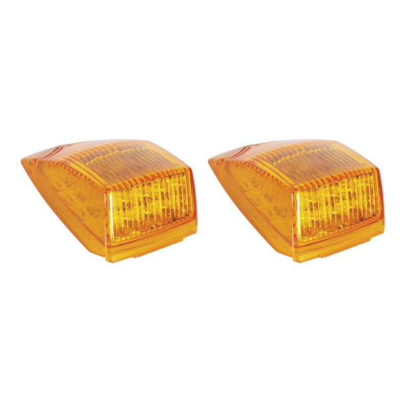 Gelbe LED-Fahrerhausmarkierungsoberlichter mit Reflektor