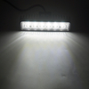 6" Weiß 36W LED-Fahrlichtleiste mit niedrigem Profil