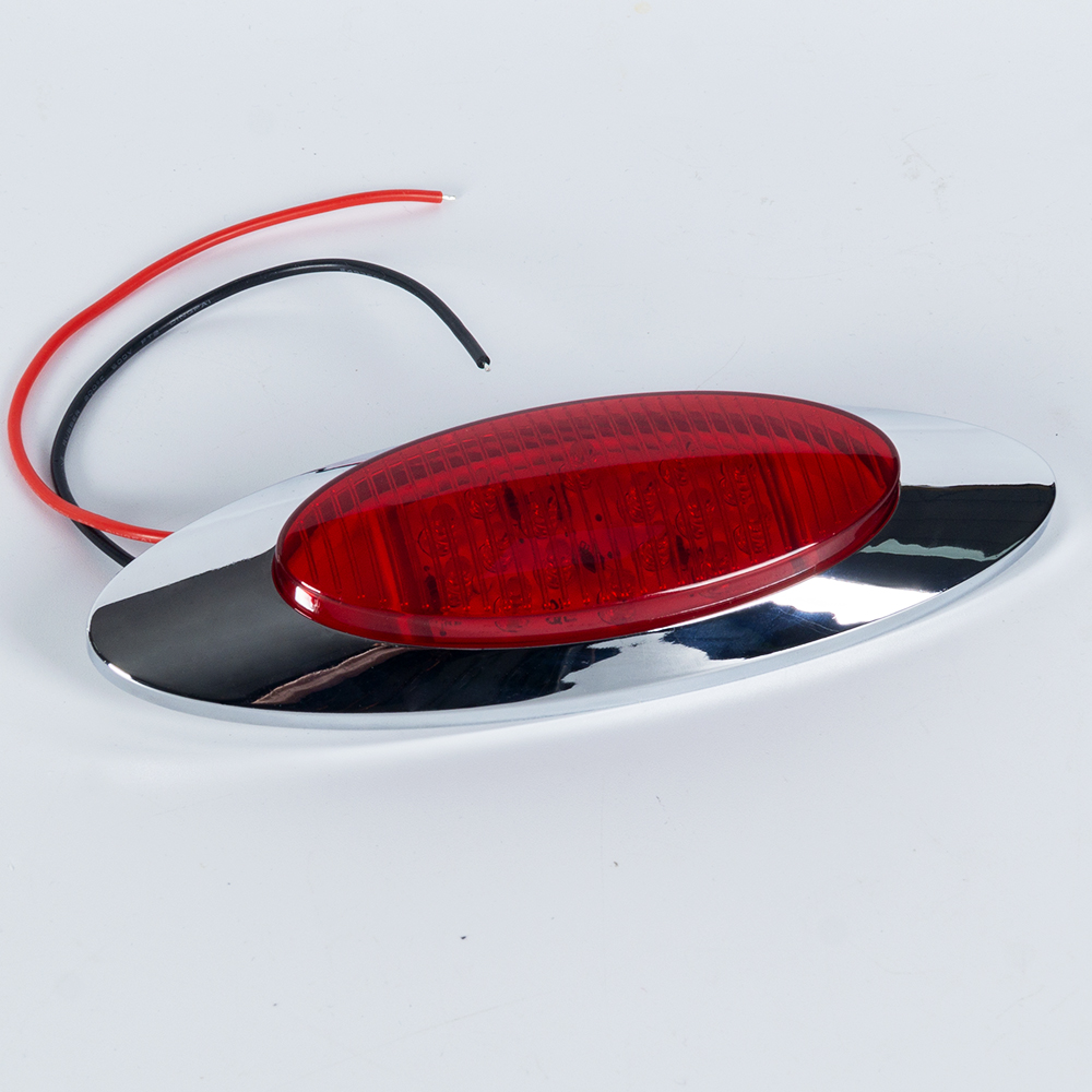 Rot | oval | LED Side Marker Lichter |