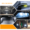 Kuppellizenzlampenlampenwagen Innenarmer LED -Auto Licht 