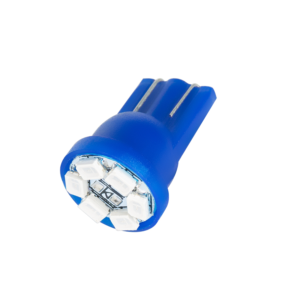 T10 Blude Signal Lampenlampe LED -LED -Leuchtstoffleuchten