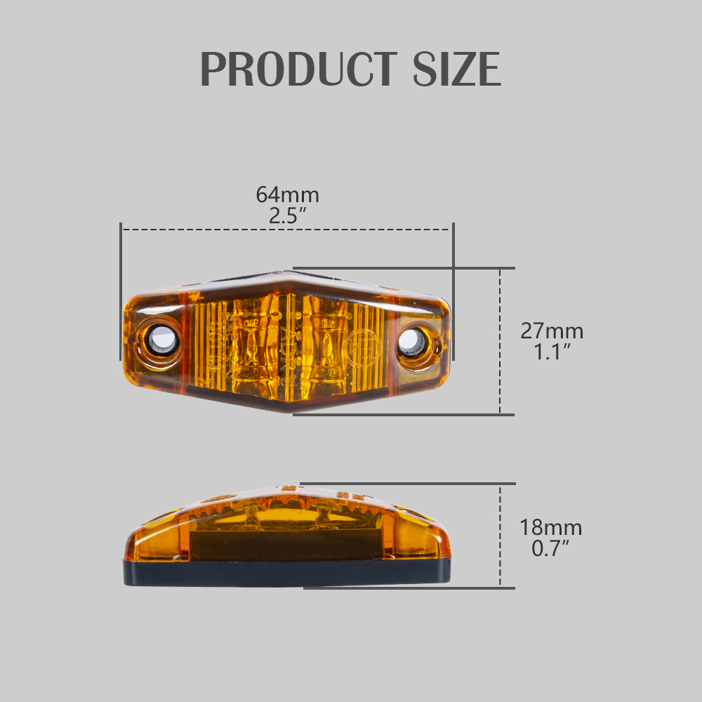 Bernstein LED Side Fender Marker Lichter