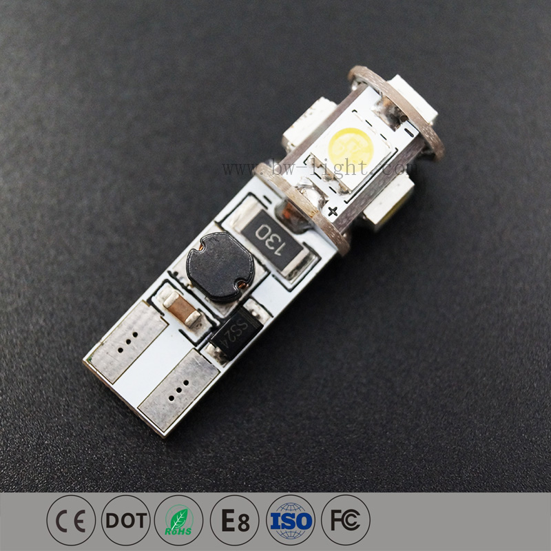Blaue superhelle T10 LED-Auto-Instrumentenbirne