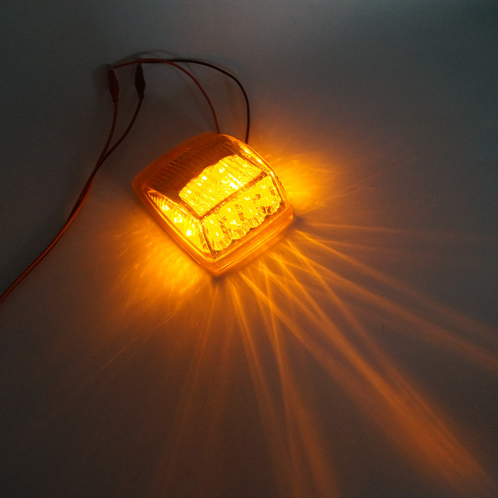 Gelbe LED-Fahrerhausmarkierungsoberlichter mit Reflektor