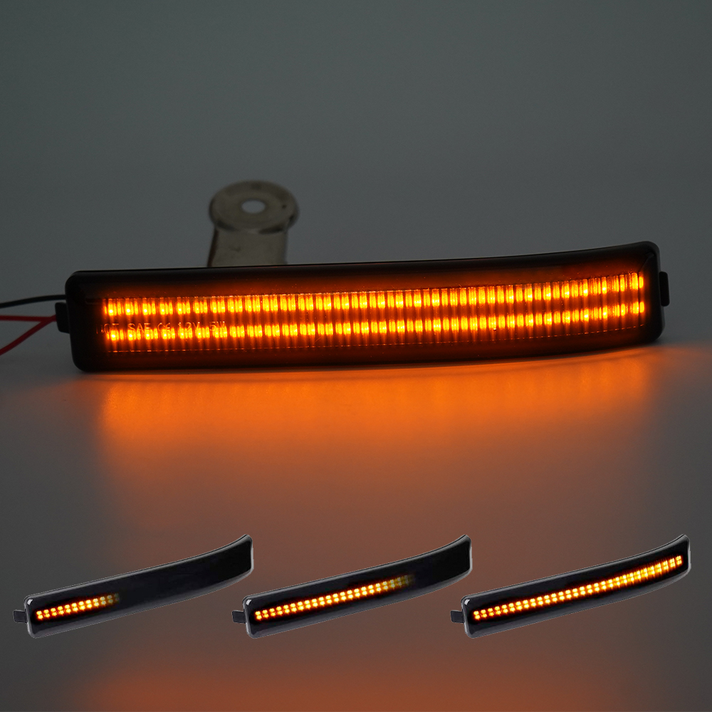 Ford geräucherter Linsen LED -Blinde -Rückgänger -Spiegellicht mit Flash -Modell