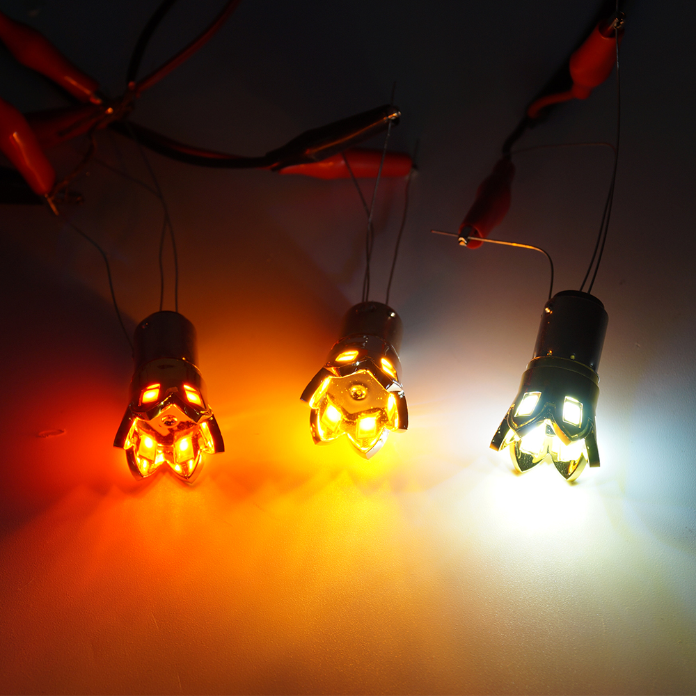 NEU 1157 1156 LED -Auto -Umkehrbirnen mit doppelter Seitenlumineszenz
