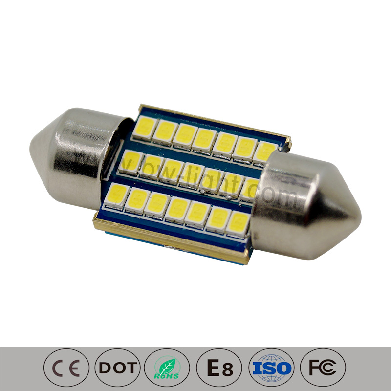 Weißer Canbus Kein Fehler LED DOME BULBS -Wagenleuchten 
