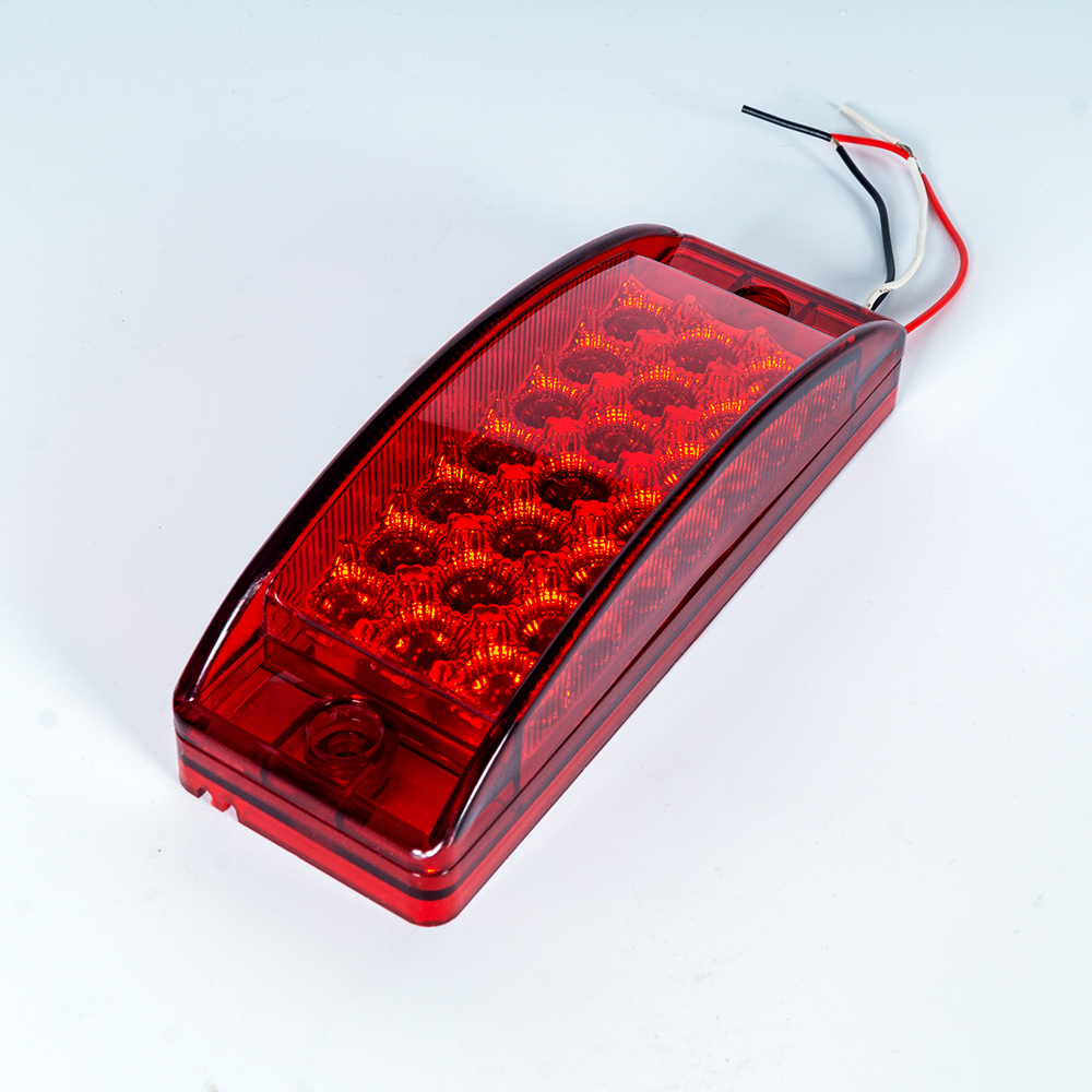 6 "rotes rechteckiges LED-Rücklicht